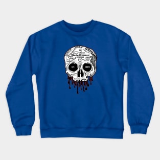 Life and Death Skull Crewneck Sweatshirt